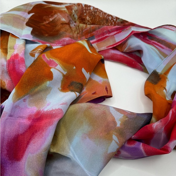 Cynthia Rowley Silk Scarf - Picture 1 of 4